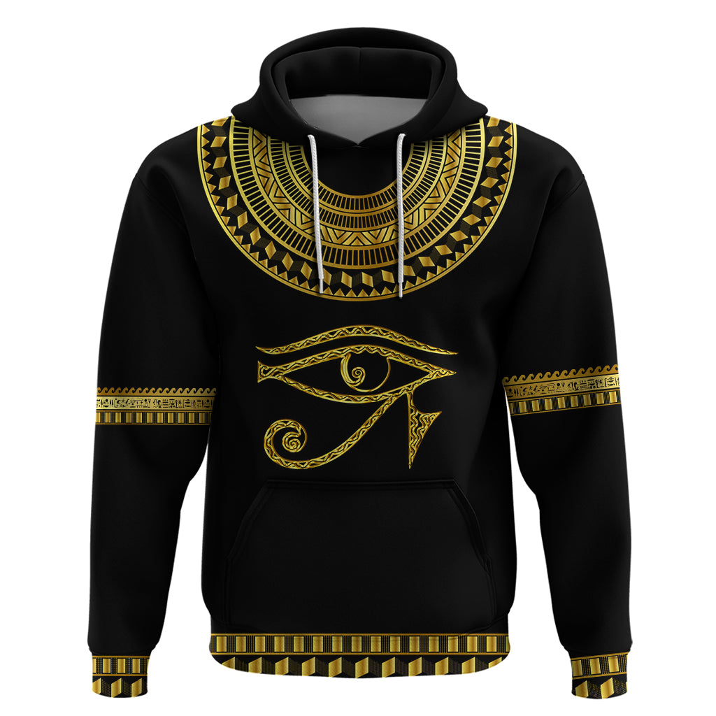 Eyes Of Horus Zip Hoodie Egyptian Art - Wonder Print Shop