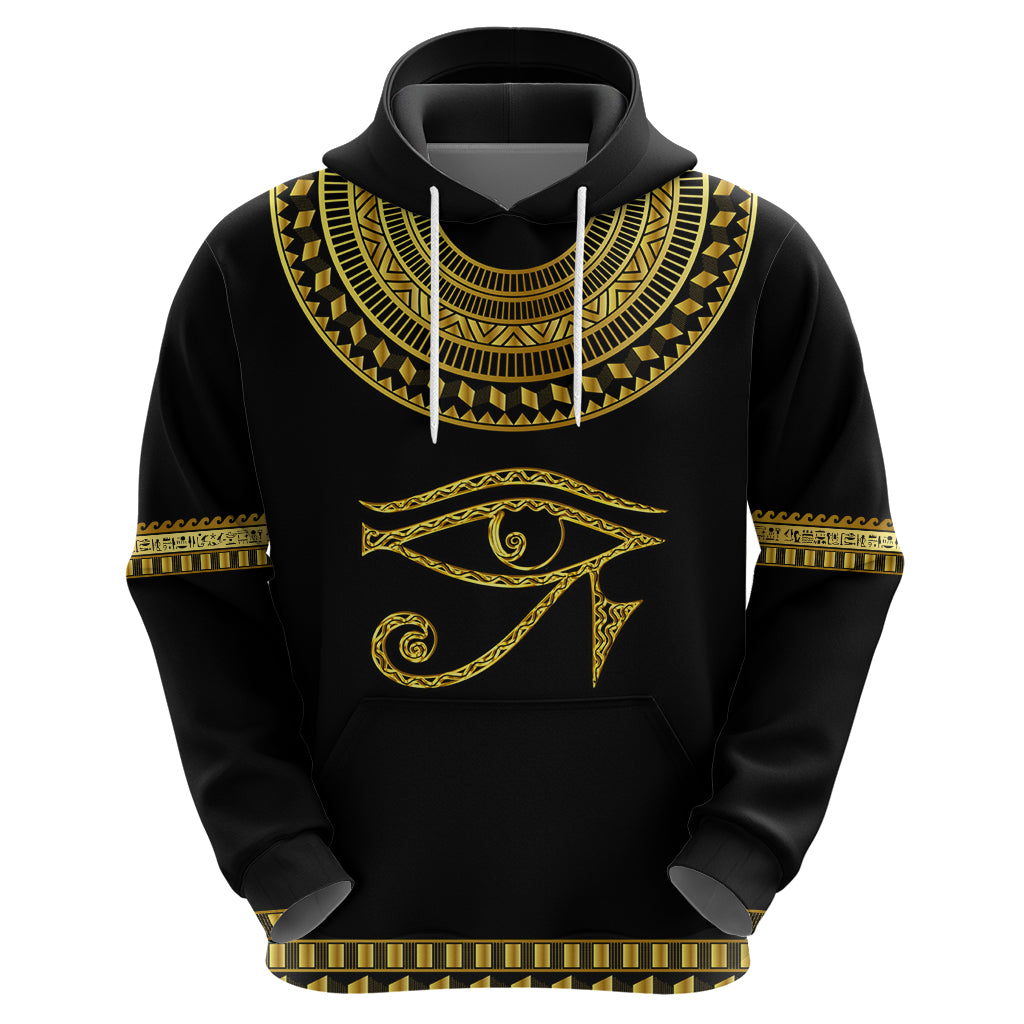 Eyes Of Horus Zip Hoodie Egyptian Art - Wonder Print Shop