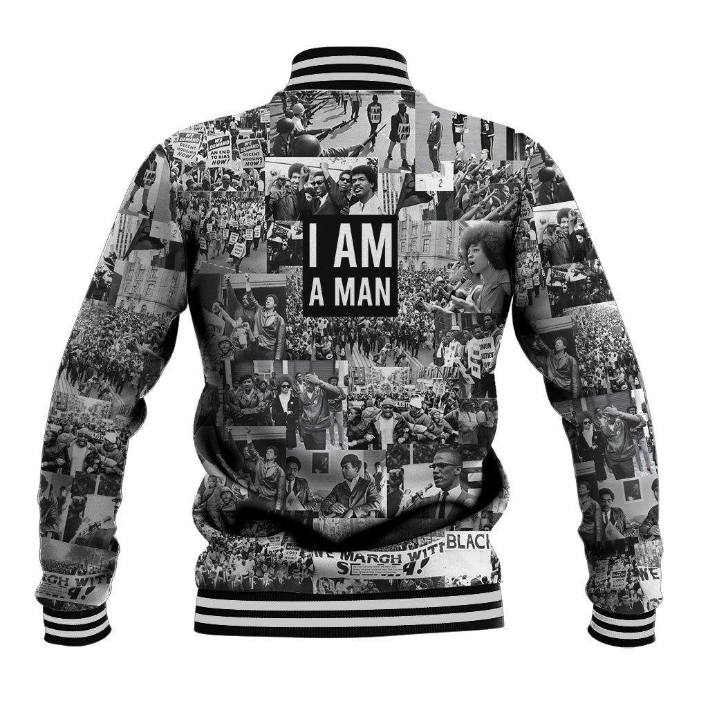 Black Power Baseball Jacket African American Culture - Wonder Print Shop
