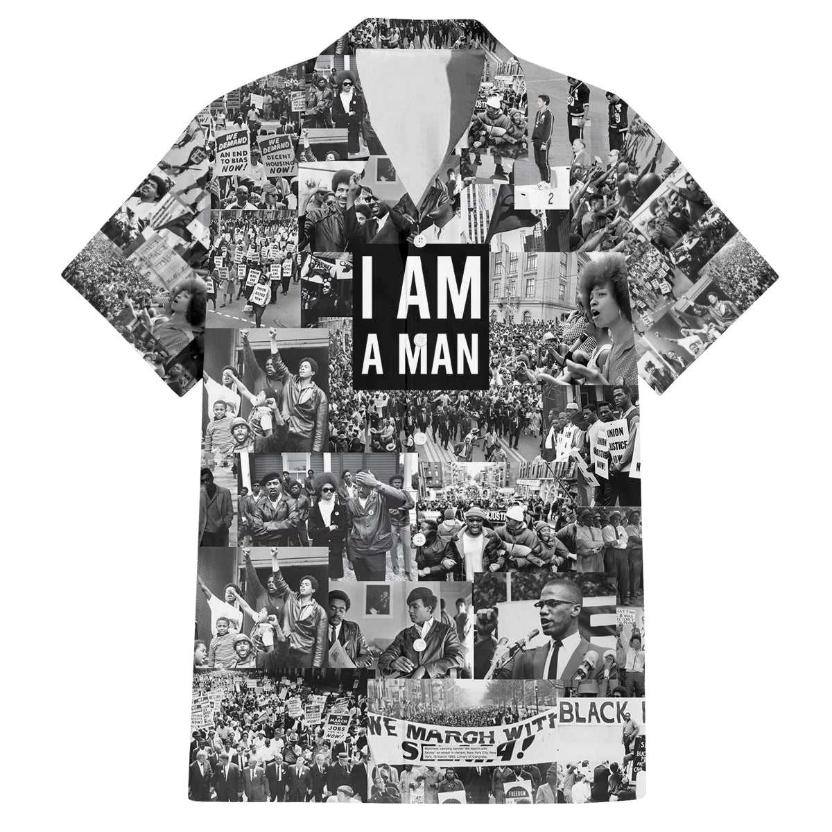 Black Power Family Matching Long Sleeve Bodycon Dress and Hawaiian Shirt African American Culture - Wonder Print Shop