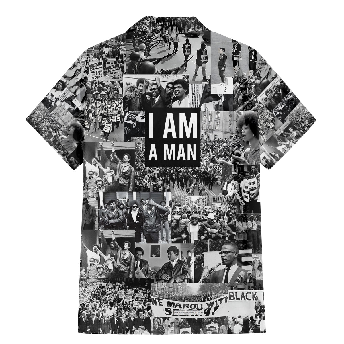 Black Power Family Matching Mermaid Dress and Hawaiian Shirt African American Culture - Wonder Print Shop