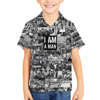 Black Power Family Matching Tank Maxi Dress and Hawaiian Shirt African American Culture - Wonder Print Shop