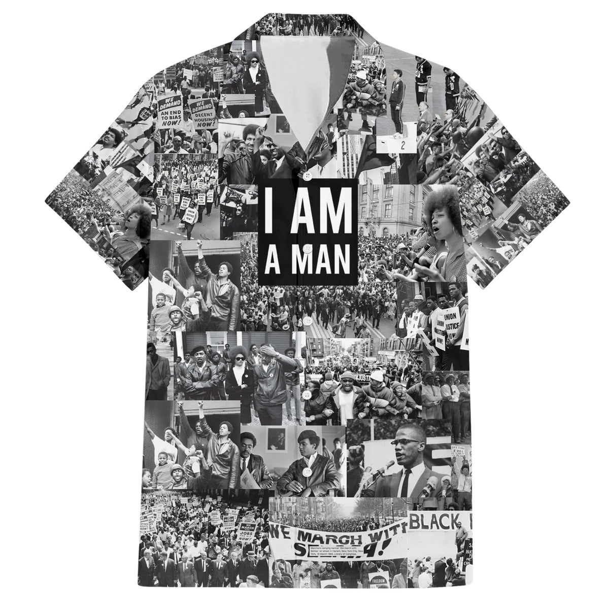 Black Power Hawaiian Shirt African American Culture - Wonder Print Shop