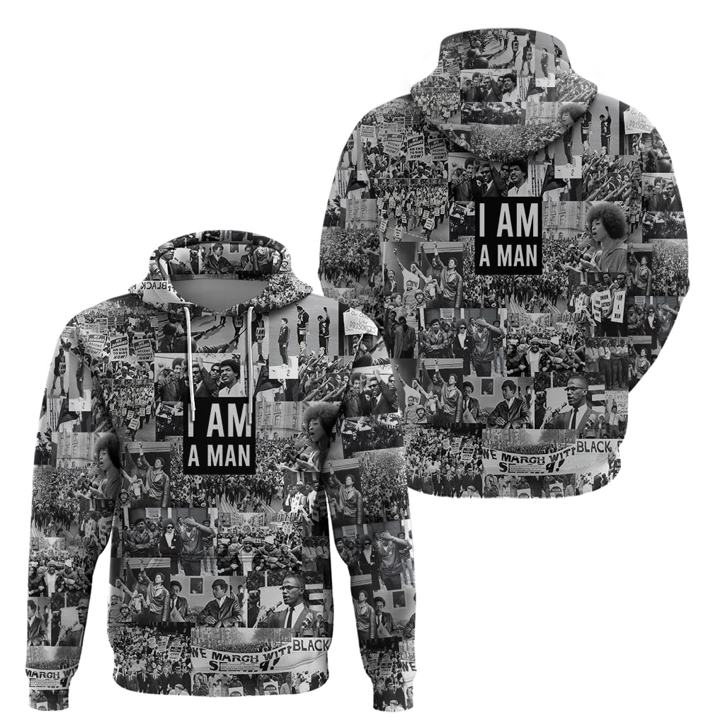 Black Power Hoodie African American Culture - Wonder Print Shop
