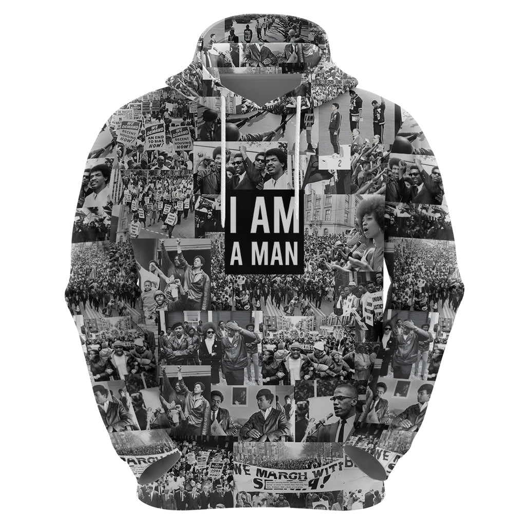 Black Power Hoodie African American Culture - Wonder Print Shop