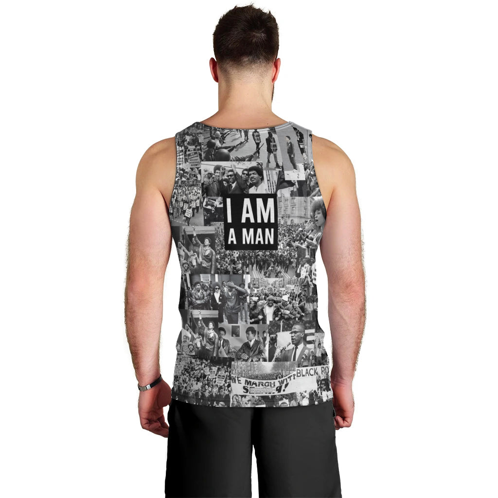 Black Power Men Tank Top African American Culture - Wonder Print Shop