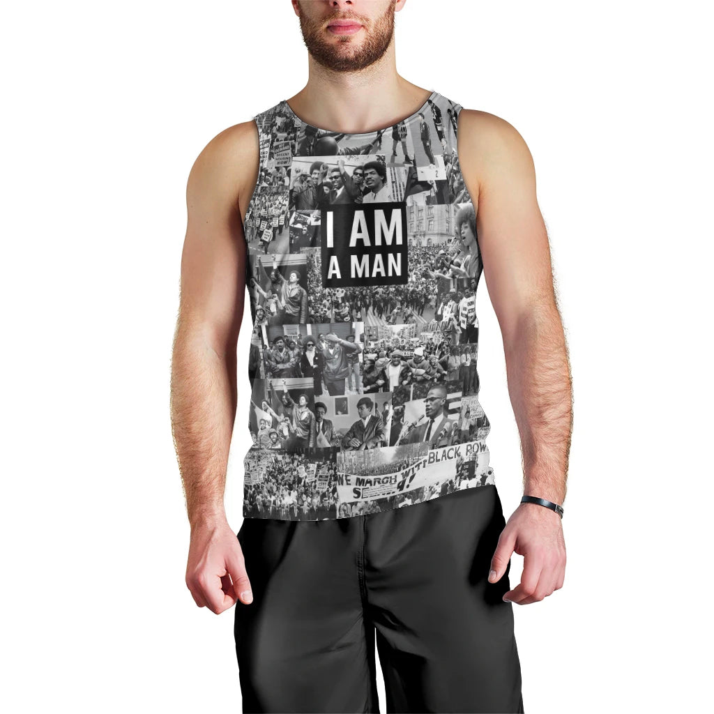 Black Power Men Tank Top African American Culture - Wonder Print Shop