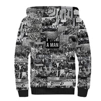 Black Power Sherpa Hoodie African American Culture - Wonder Print Shop