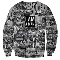 Black Power Sweatshirt African American Culture - Wonder Print Shop