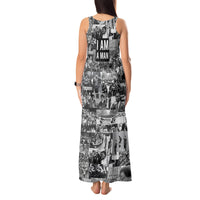Black Power Tank Maxi Dress African American Culture - Wonder Print Shop