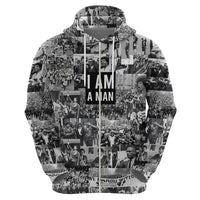 Black Power Zip Hoodie African American Culture - Wonder Print Shop