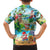 Guam Christmas Kid Hawaiian Shirt Santa Claus Beach and Wave - Wonder Print Shop