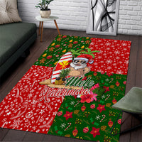Hawaii Christmas Area Rug Mele Kalikimaka Kanaka Maoli - Wonder Print Shop