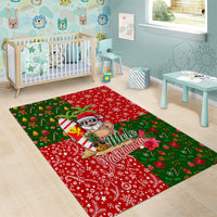 Hawaii Christmas Area Rug Mele Kalikimaka Kanaka Maoli - Wonder Print Shop