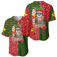 Hawaii Christmas Baseball Jersey Mele Kalikimaka Kanaka Maoli - Wonder Print Shop