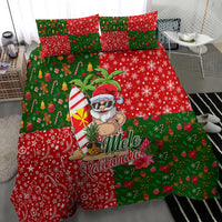 Hawaii Christmas Bedding Set Mele Kalikimaka Kanaka Maoli - Wonder Print Shop