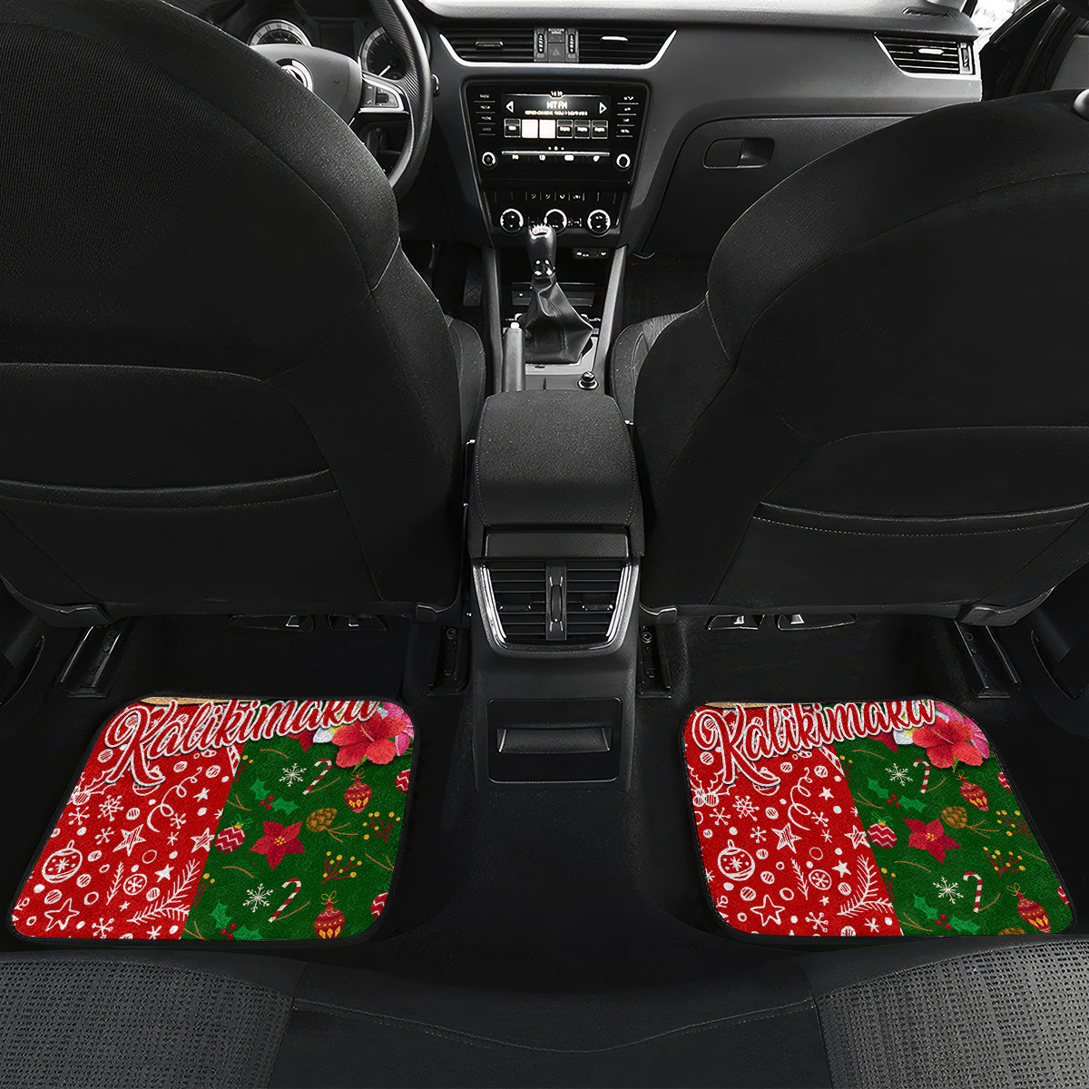 Hawaii Christmas Car Mats Mele Kalikimaka Kanaka Maoli - Wonder Print Shop
