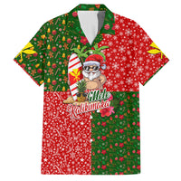 Hawaii Christmas Family Matching Summer Maxi Dress and Hawaiian Shirt Mele Kalikimaka Kanaka Maoli - Wonder Print Shop