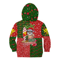 Hawaii Christmas Kid Hoodie Mele Kalikimaka Kanaka Maoli - Wonder Print Shop