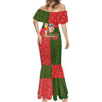 Hawaii Christmas Mermaid Dress Mele Kalikimaka Kanaka Maoli - Wonder Print Shop