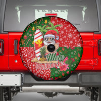 Hawaii Christmas Spare Tire Cover Mele Kalikimaka Kanaka Maoli - Wonder Print Shop