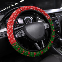 Hawaii Christmas Steering Wheel Cover Mele Kalikimaka Kanaka Maoli - Wonder Print Shop