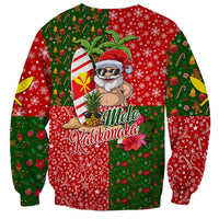 Hawaii Christmas Sweatshirt Mele Kalikimaka Kanaka Maoli - Wonder Print Shop