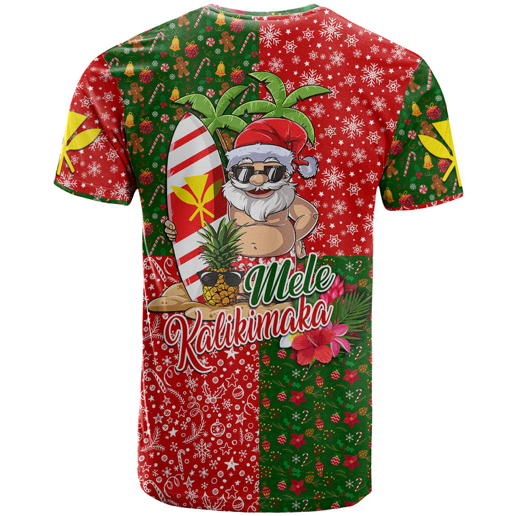 Hawaii Christmas T Shirt Mele Kalikimaka Kanaka Maoli - Wonder Print Shop