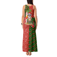 Hawaii Christmas Tank Maxi Dress Mele Kalikimaka Kanaka Maoli - Wonder Print Shop