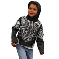 Geometric Head Lion Kid Hoodie - Wonder Print Shop