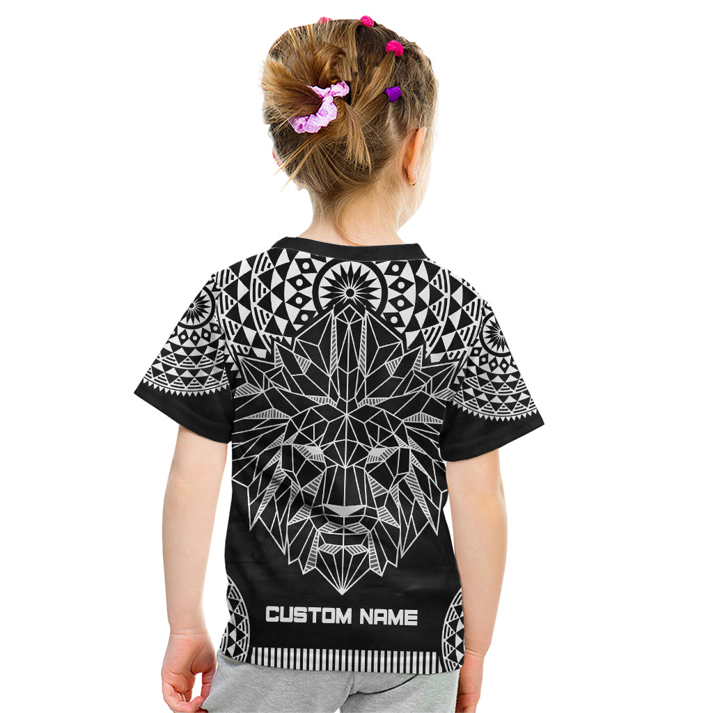 Geometric Head Lion Kid T Shirt - Wonder Print Shop