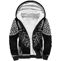 Geometric Head Lion Sherpa Hoodie - Wonder Print Shop