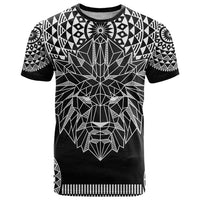 Geometric Head Lion T Shirt - Wonder Print Shop