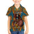 Personalized Black Girl Flora Family Matching Off Shoulder Short Dress and Hawaiian Shirt African Women - Wonder Print Shop
