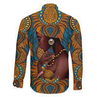 Personalized Black Girl Flora Family Matching Puletasi and Hawaiian Shirt African Women - Wonder Print Shop