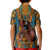 Personalized Black Girl Flora Kid Polo Shirt African Women - Wonder Print Shop