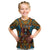 Personalized Black Girl Flora Kid T Shirt African Women - Wonder Print Shop