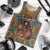 Personalized Black Girl Flora Men Tank Top African Women - Wonder Print Shop