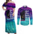 Black Strong Women Blessed Educated Couples Matching Off Shoulder Maxi Dress and Long Sleeve Button Shirt African Girl - Wonder Print Shop