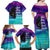 Black Strong Women Blessed Educated Family Matching Off Shoulder Maxi Dress and Hawaiian Shirt African Girl - Wonder Print Shop