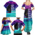 Black Strong Women Blessed Educated Family Matching Summer Maxi Dress and Hawaiian Shirt African Girl - Wonder Print Shop