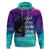 Black Strong Women Blessed Educated Hoodie African Girl - Wonder Print Shop