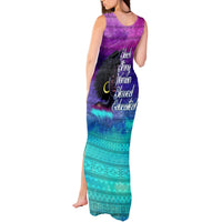 Black Strong Women Blessed Educated Tank Maxi Dress African Girl - Wonder Print Shop