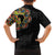 Personalized Sleeve African Pattern Family Matching Long Sleeve Bodycon Dress and Hawaiian Shirt Multi-Colored - Wonder Print Shop