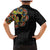 Personalized Sleeve African Pattern Family Matching Mermaid Dress and Hawaiian Shirt Multi-Colored - Wonder Print Shop