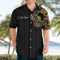 Personalized Sleeve African Pattern Hawaiian Shirt Multi-Colored - Wonder Print Shop