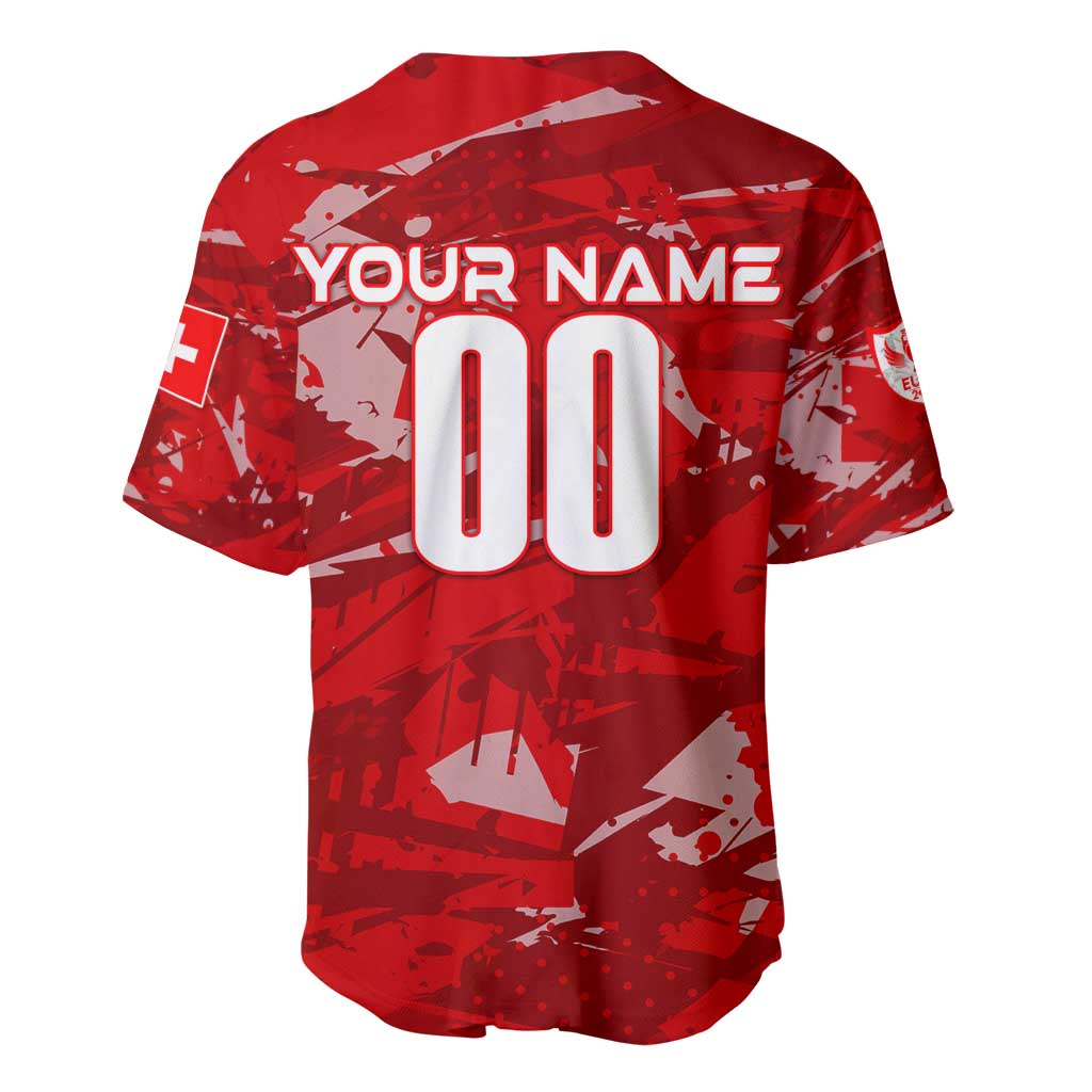 Personalized Switzerland Football 2024 Baseball Jersey Trophy Wing Style - Wonder Print Shop