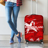 Switzerland Football 2024 Luggage Cover Trophy Wing Style - Wonder Print Shop