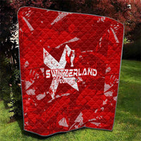 Switzerland Football 2024 Quilt Trophy Wing Style - Wonder Print Shop