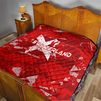 Switzerland Football 2024 Quilt Trophy Wing Style - Wonder Print Shop
